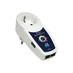 ROLINE AK Secure Socket Switch 1x Protective Contact, 1,5m, Black