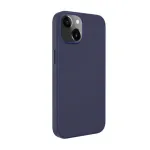 Evelatus Apple iPhone 14 Genuine Leather Case with MagSafe Blue