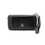 Evelatus Universal Multifunctional Wallet Wristband Leather Black