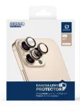 Dux Ducis Apple iPhone 15 Pro Max fotoaparato objektyvo apsauga, miglotai mėlyna