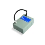 Nice PS124 24V 1.2Ah hermetinė &scaron;vino-rūg&scaron;tinė akumuliatoriaus atsarginė baterija automatikos sistemoms