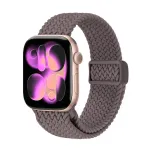 Crong Wave Band Braided Nylon Strap for Apple Watch 38/40/41/42 mm Brown