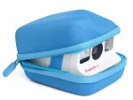 LOVEINSTANT Hard Shell Protective Case, skirta Polaroid Go momentinei kamerai - mėlyna