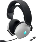 Alienware AW725H ausinės laidinės ir belaidės, žaidimų, USB Type-C, Bluetooth, juodos, baltos
