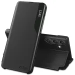 Tech-Protect Smart View Case, Samsung Galaxy A37 5G, juoda