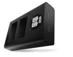 Newell DL-USB-C dviejų kanalų akumuliatorių įkroviklis Nikon EN-EL25