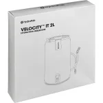 HydraPak Velocity IT 2L vandens rezervuaras - skaidrus