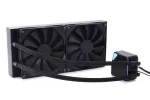 Vandens au&scaron;intuvas &bdquo;viskas viename&ldquo; Alphacool Core Ocean T38 AIO 280mm 14 cm Juodas