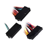 Maitinimo adapteris SILVERSTONE SST-PP10 &ndash; dviejų 24 kontaktų į vieną 24 kontaktų kabelio adapteris