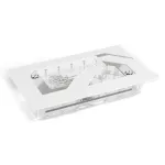 Alphacool Distroplate Apex Dark Base Pro 901 RGB paskirstymo plok&scaron;tė vandens au&scaron;inimui, modelis 14658