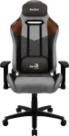 Universali žaidimų kėdė Aerocool DUKE AeroSuede, juoda, ruda, pilka