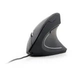 GEMBIRD MUS-ERGO-01 Optinė pelė &ndash; ergonominė, 6 mygtukai, USB, juoda