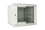 Extralink sieninis RACK spintos korpusas 9U 600x600 AZH pilkas, varstomas