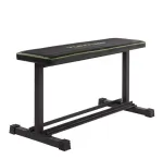 Tunturi FB20 Flat Bench, 200 kg apkrova, juoda