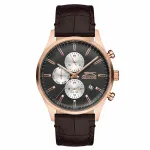 SLAZENGER Vyri&scaron;kas laikrodis SL96188203, nerūdijančio plieno, mėlynas ciferblatas, kvarcinis, 43 mm