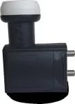 Telmor Twin SC-20 LNB keitiklis, 2 i&scaron;ėjimai, 10.7&ndash;12.75 GHz