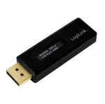 LogiLink CV0112 DisplayPort EDID testeris, juodas