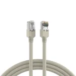 EFB Elektronik K8452.50 RJ45 komutacinis kabelis Cat.5e F/UTP LSZH, Draka UC300 TM11, 4x2 x AWG26/7, auksuoti kontaktai, 50 m, pilkas