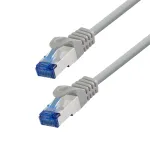 LogiLink Cat.6A CCA S/FTP LSZH jungiamasis laidas, pilkas, 5 m, EconLine