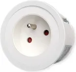 Bachmann PIX 1xUTE 2,0 m AEH RAL9010 įleidžiamas Schuko lizdas su laisvu galu