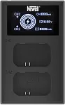 Newell FDL-USB-C dviejų kanalų įkroviklis Sony NP-FW50 akumuliatoriams (NL2545)