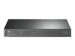TP-Link Omada SG2008P 10 prievadų Gigabit Smart PoE+ komutatorius, 8&times; PoE+ 61W, 2&times; SFP, Cloud SDN, be ventiliatoriaus, V3.3