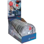 Bosch X-LOCK pjovimo diskų pakuotė, tiesūs, 125 mm, 10 vnt.