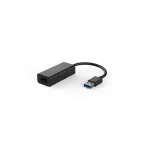Kensington UA0000E USB-A eterneto adapteris, juodas, laidinis, USB, Ethernet, 5000 Mbit/s