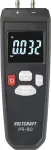 VOLTCRAFT PR-80 diferencinio slėgio matuoklis &plusmn;0.137 bar, 11 vienetų, ap&scaron;viestas LCD, Data Hold, Min/Max/Avg, orui ir nekorozinėms dujoms VC-13101370