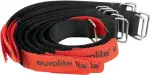 EUROLITE AR-20 perdirbamos &bdquo;Hook and Loop&ldquo; (Velcro tipo) laidų ri&scaron;imo juostos 20x180mm juodos/raudonos, 10 vnt. rinkinys