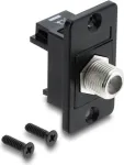 Delock 91188 F lizdas &ndash; F lizdas skydo adapteris, juodas