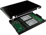 EXSYS EX-3683 PCI Express dviejų prievadų RS232 nuoseklioji adapterio plok&scaron;tė su žemo profilio laikikliu