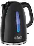 Russell Hobbs Textures Plus 22591-70 elektrinis virdulys, 1,7 l, 2400 W, juodas tekstūruotas ir blizgus