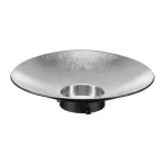 Godox RFT-4 Bowens tvirtinimo standartinis reflektorius (7 inch, 55&deg;, sidabrinis vidus, skėčio laikiklis)