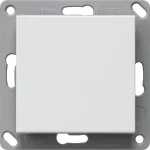 Gira belaidis sieninis siųstuvas, be baterijų, 1 modulio, Pure White Matt 242127