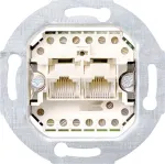 Gira duomenų lizdo įdėklas UAE/IAE/ISDN Standard 55, E2, Event Klar, Event, Event Opak, Esprit, ClassiX, System 55 019000