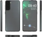 CYOO Ultra Slim silikoninis dėklas Samsung Galaxy S21 (SM-G991F) - permatomas CY122243