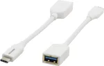 Kramer Electronics ADC-USB31/CAE USB 3.2 Gen 1 kabelis, USB-C į USB-A, baltas, 0,91 m 99-97210005