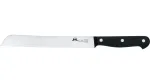 DUE CIGNI 2C 761/20 dantytas peilis duonai 26 cm X50CrMoV15 plienas, juoda POM rankena