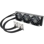 Radiatorius SILVERSTONE SST-XE360PDD 360 mm vandens au&scaron;inimui, juodas/sidabrinis