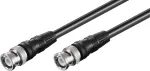 Wentronic Goobay BNC sujungimo kabelis, juodas, 2 m - BNC male į BNC male (50086)