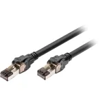 Digitus DK-1843-005 CAT 8.1 S/FTP Ethernet jungtinis kabelis 0,5 m, juodas