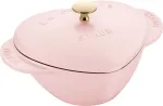 Staub Special Cocotte &scaron;irdies formos ketaus tro&scaron;kinimo puodas 1,75 L rožinis