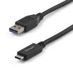 StarTech.com USB31AC1M USB-A į USB-C jungiamasis laidas, ki&scaron;tukas&ndash;ki&scaron;tukas, USB 3.1, 10 Gbps, 1 m (3 ft), juodas