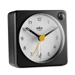 Braun BC02XBW kvarcinis žadintuvas juodas, baltas