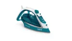 Tefal EasyGliss Plus FV5737 sausas ir garinis lygintuvas Durilium padas 2500 W turkio, baltas