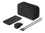 Belkin BoostCharge &ndash; Powerbank su integruotu maitinimo &scaron;altiniu, 10000 mAh, PD, 3 i&scaron;vesties prievadai (24 kontaktų USB-C, 2x USB-A)