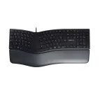 CHERRY KC 4500 ERGO klaviatūra universali USB AZERTY juoda