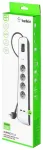 Apsauginis nuo vir&scaron;įtampių Belkin BSV401CA2M juoda balta 4 AC lizdai 2m