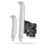 Axagon PCES-SA4X4 PCIe valdiklis - 4x vidiniai SATA 6G prievadai, ASM1164, SP & LP